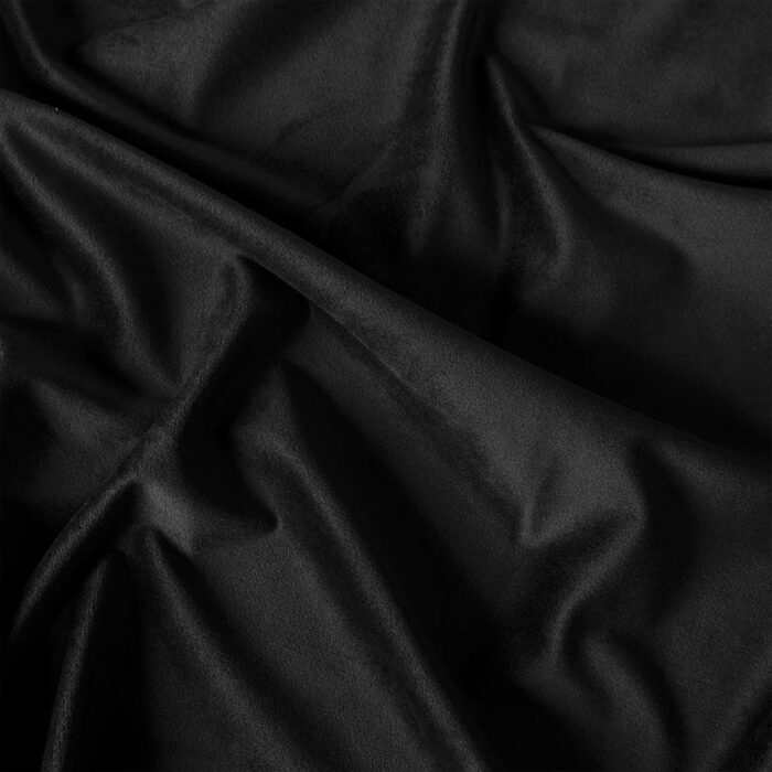 VELVET Tkanina dekoracyjna, wysokość 300cm, kolor 111 czarny VELVET/TZP/111/000300/1