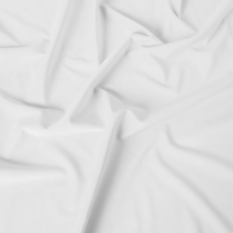 VELVI Tkanina dekoracyjna, wysokość 300cm, kolor 100 offwhite