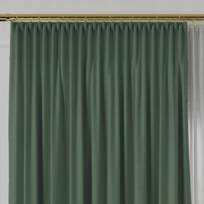 LUKRECJA Tkanina dekoracyjna, wysokość 310cm, kolor 024 zielony - obrazek 3