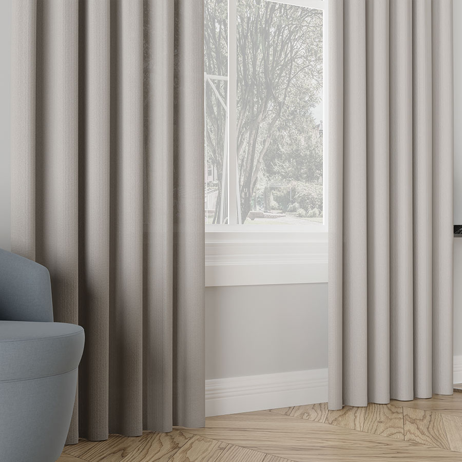 ARUBA Tkanina dekoracyjna wodoodporna, wysokość 300cm, kolor 018 beżowo szary - obrazek 3