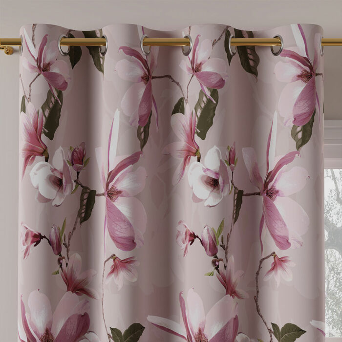 MAGNOLIA Tkanina dekoracyjna BLACKOUT, 145cm, kolor 001 beżowy - obrazek 7