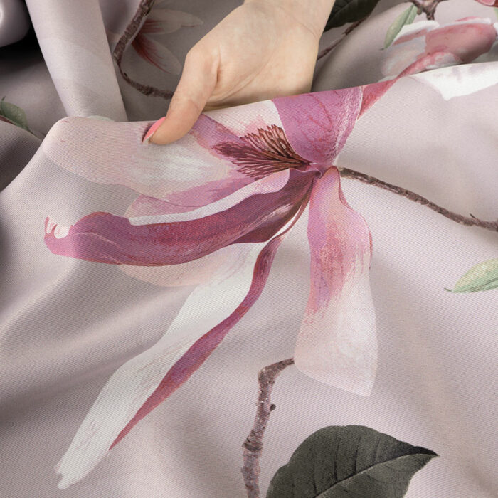 MAGNOLIA Tkanina dekoracyjna BLACKOUT, 145cm, kolor 001 beżowy - obrazek 6