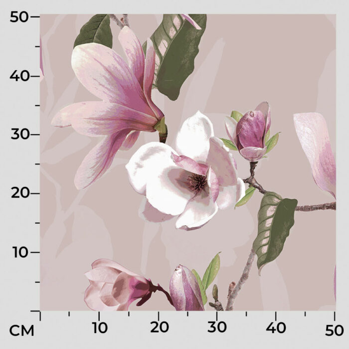 MAGNOLIA Tkanina dekoracyjna BLACKOUT, 145cm, kolor 001 beżowy - obrazek 8