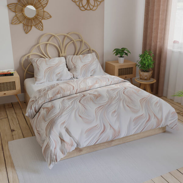 CALM Komplet pościeli z bawełny satynowej 1600x200