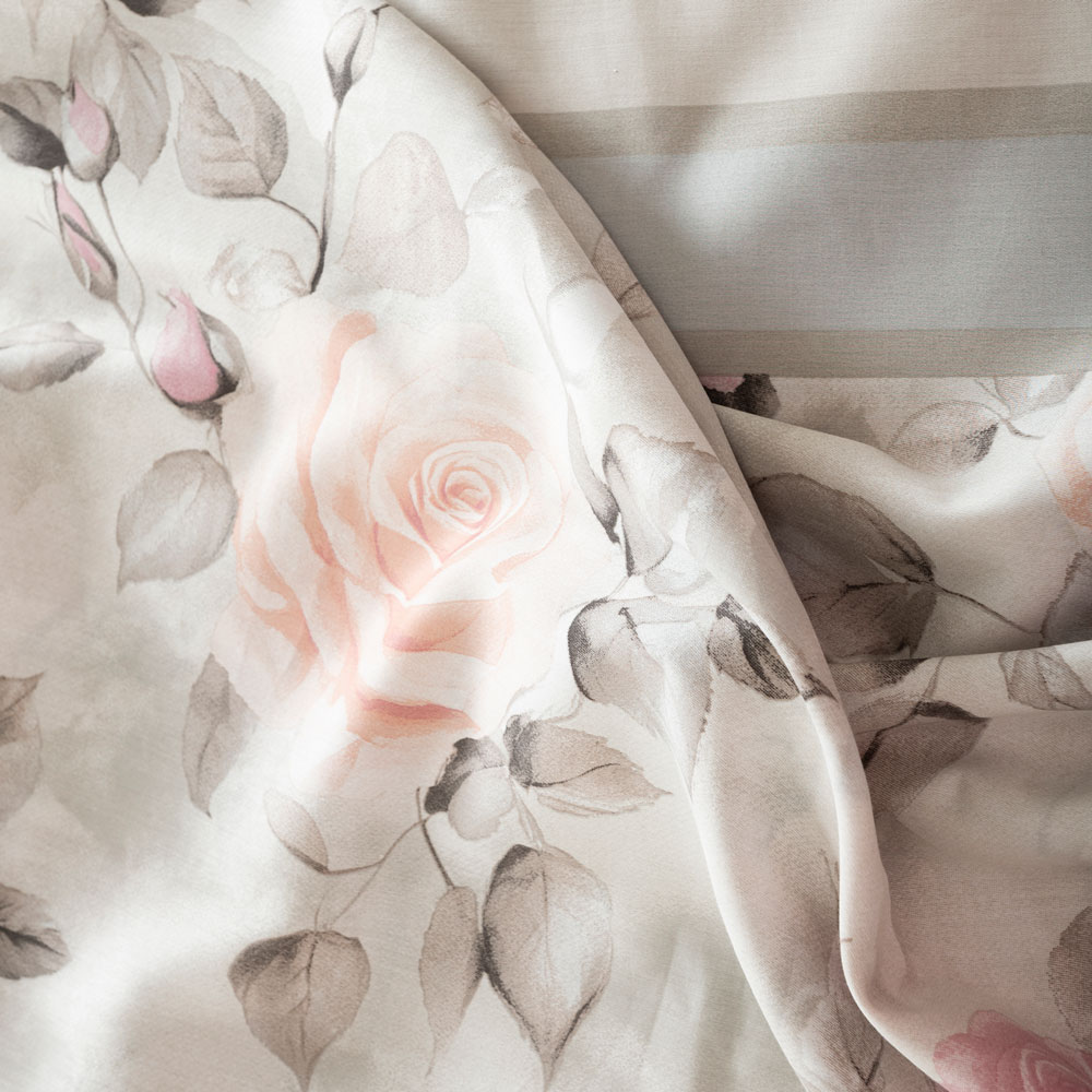 ROSALINA Komplet pościeli z bawełny satynowej 160x200 - obrazek 4