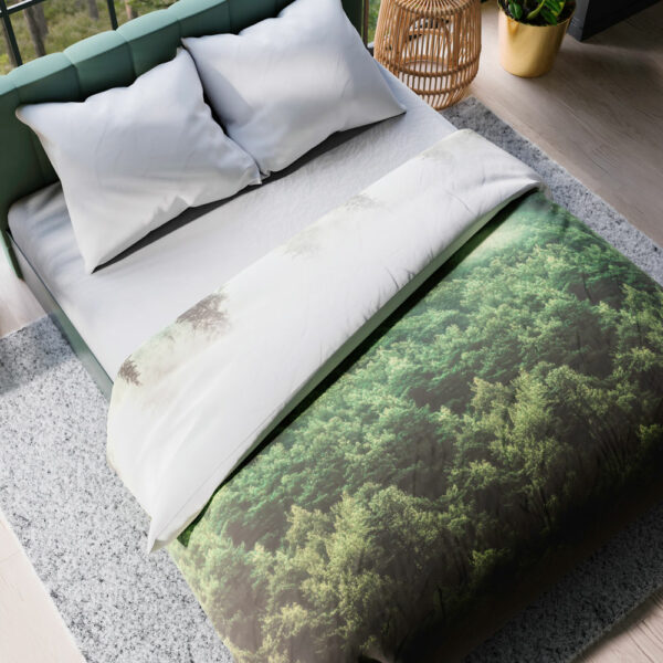 FOREST Komplet pościeli z bawełny satynowej 220x200