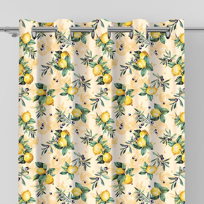 CITRUS Tkanina dekoracyjna NINA WODOODPORNA, 160cm, kolor 001 żółty - obrazek 6