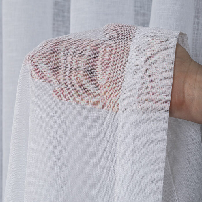Firana gotowa na taśmie, 300x250 cm, kolor 001 biały - obrazek 8