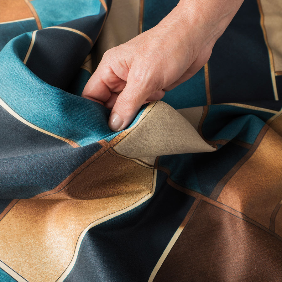 RUBIK Komplet pościeli z bawełny satynowej 160x200 - obrazek 7