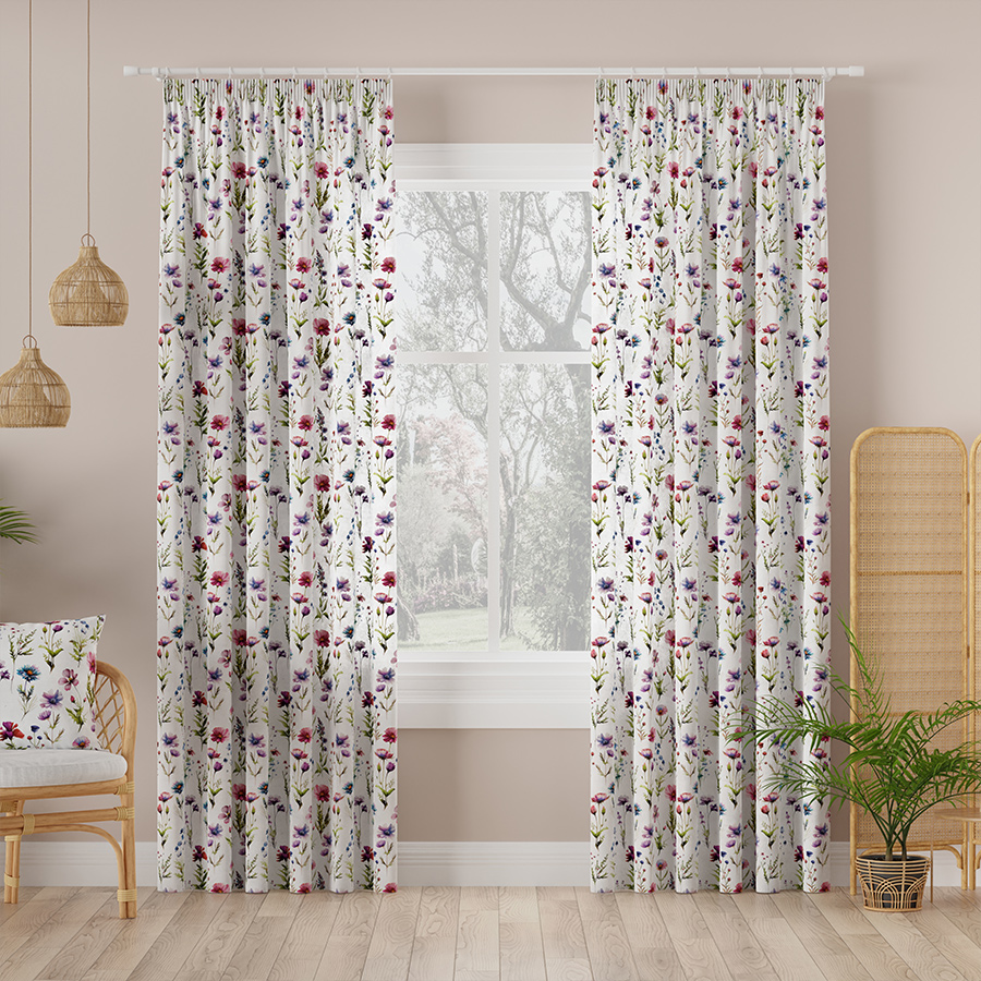 KWIATY POLNE Tkanina dekoracyjna MILAS, szerokość 165 cm, kolor 001 - obrazek 6