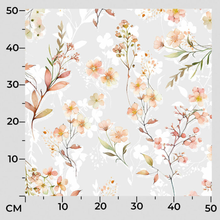 SPRING Tkanina dekoracyjna NINA WODOODPORNA, 160cm, kolor 001 szaro różowy - obrazek 5