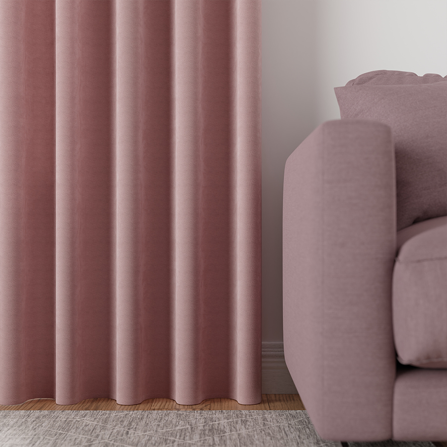 ANDORA Tkanina dekoracyjna, wysokość 305 cm, kolor 236 różowy - obrazek 3