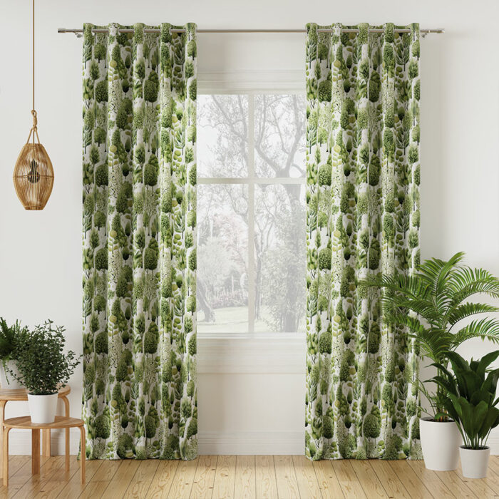ARBOREA Tkanina dekoracyjna VELVET, 150cm, kolor 002 zielony - obrazek 3