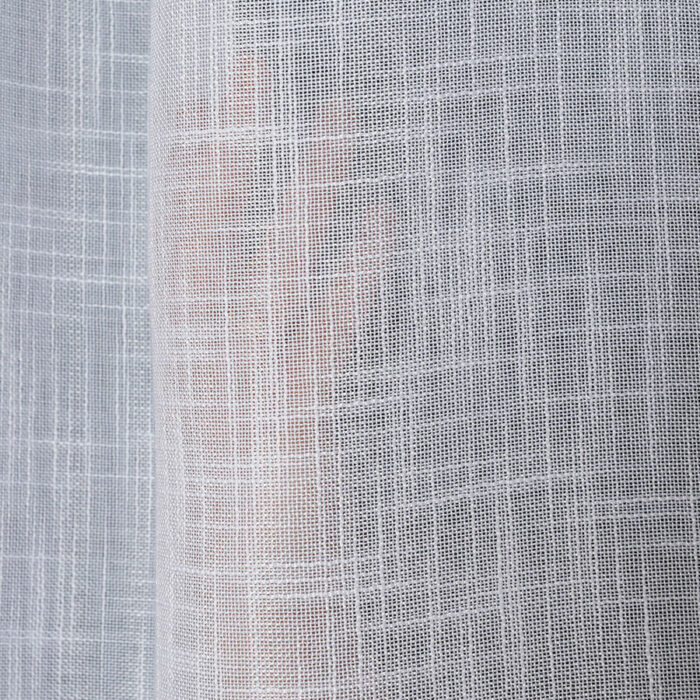 Firana gotowa na taśmie, 500x250 cm, kolor 001 biały - obrazek 4