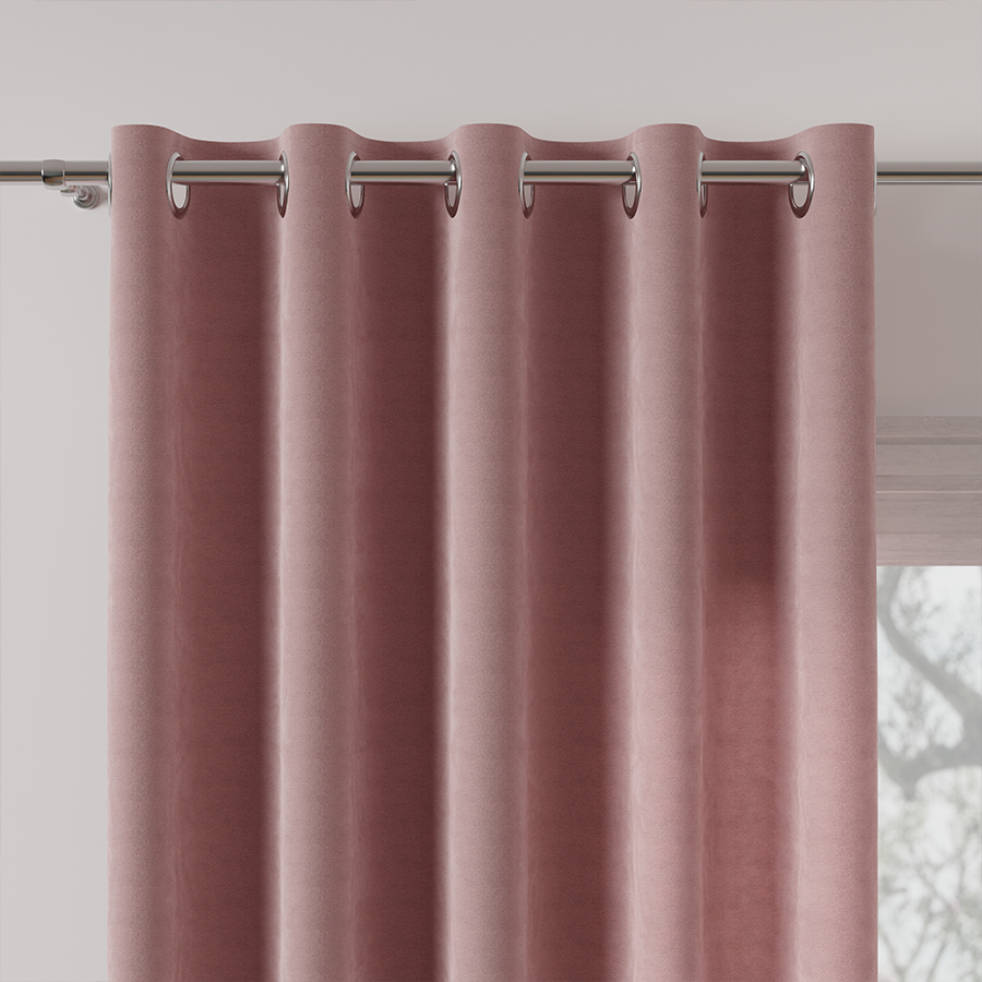 ANDORA Tkanina dekoracyjna, wysokość 305 cm, kolor 236 różowy - obrazek 5