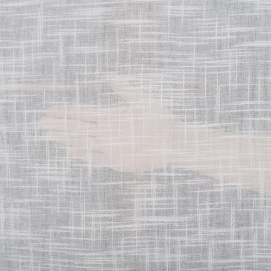 Firanka fantazyjna z ołowianką, wysokość 300cm, kolor 001 biały - obrazek 4